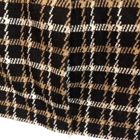 J JILL Houndstooth Print Ponte Pencil Skirt Size XS Office Siren - Picture 6 of 6